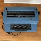 Ibm Selectric Ii 2 Blue Typewriter Parts Or Repair Does Not Power Up. Fixed Price $90.00.