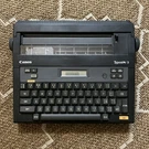Canon Typestar 5 Black Portable Electronic Typewriter Power Cord Untested!. Fixed Price $29.99.