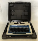 Vintage Smith-corona Super Sterling, Model 3LRJ Electric Typewriter W/ Hard Case. Fixed Price $89.99.