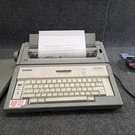 Brother GX-8000 Electronic Typewriter Correctronic Tested With Extra Ribbons. Fixed Price $45.50.