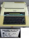 Nakajima WPT-66 AX-60 Portable Electronic Word Processing Typewriter W/ Manual. Fixed Price $34.99.