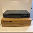 Canon Sound Dimension Processor SP-10A. Home Audio W/original Box. Works Great. Fixed Price $49.79.