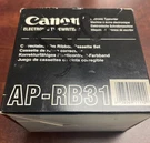 Canon AP-RB31 Correctable Film Ribbon Cassette (for Electronic Typewriter). Fixed Price $20.00.