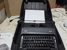 Royal Epoch Manual Portable Black Typewriter W/ Hard Case, Tested. Fixed Price $65.00.