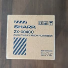 Sharp ZX-004CC Correctable Carbon Film Ribbon Cartridge ZX-004CP Typewriter.... Fixed Price $16.00.