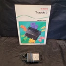 Canon Electronic Typewriter Typestar 2 Ac Adapter AD-6III & Instruction Manual. Fixed Price $9.99.