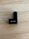 Ibm Selectric Ii Part # 1204614 Carrier Return Key Top Charcoal Gray New Genuine. Fixed Price $15.95.