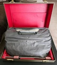 Antique (1976) Perkins Brailler W/ Original Case, Manual, And Dust Cover. Fixed Price $750.00.
