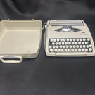 Vintage Smith-corona Profile Manual Typewriter (beige) With Cover Tested. Fixed Price $89.99.