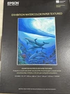 Epson Exhibition Watercolor Textured Paper, 13 X19 25ST Box, S045487 - Inkjet. Fixed Price $99.00.