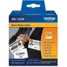 Brother DK1234 Name Badge Labels 2.36X3.39IN 260 White. Fixed Price $31.26.