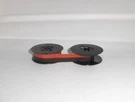 Universal Typewriter Ribbon 2" X 1/2 Inch Black And Red Ink Twin Spool SC20BR. Fixed Price $11.49.