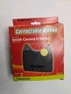 Porelon #11467 Correctable Ribbon Smith Corona Series Typewriter Black Only. Fixed Price $5.99.