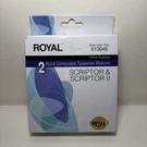 Royal Black Correctable Typewriter Ribbon For Scriptor 2 Pack. Fixed Price $17.79.