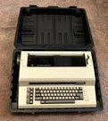 Sears Electronic Communicator Typewriter W/ Case Model #161.53010 Vintage. Fixed Price $54.99.