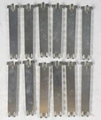 Vintage Of 3 Ibm PS/2 Microchannel Card Slot Covers. Fixed Price $10.00.