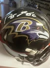 Roquan Smith Signed Baltimore Ravens Riddell Speed Mini Helmet Beckett. Fixed Price $74.25.