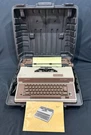 Vintage 1984-85 Royal Academy Portable Electric Typewriter With Carrying Case. Fixed Price $41.95.