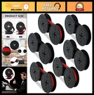 Universal Typewriter Ribbon Twin Spool Replacement Pack - 6 Pairs, Red & Black. Fixed Price $29.75.