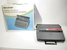 Sharp PA-3100E Portable Electronic Typewriter Intelliwriter Cover W/ Manual. Fixed Price $99.94.