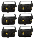 6 Ribbon Group 182C Sigma SP-8300S Silver Reed Ex 32 33 40 42 43 44 Ez. Fixed Price $124.70.
