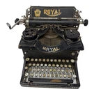 Royal Model 10 Typewriter Black / Glass Panels Read For Restoration Display. Fixed Price $64.99.