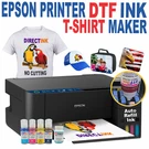 All-in-one Dtf Ink & Powder T-shirt Printer Epson Starter Kit. Fixed Price $549.99.