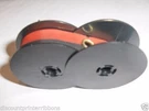 Smith Corona Profile Typewriter Ribbon Original Small Spools Red Black. Fixed Price $19.95.
