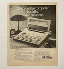 Pwp 2000 Smith Corona Personal Word Processor Vtg 1990 Tech Print Ad. Fixed Price $8.00.