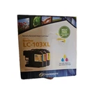 Dataproducts Cyan Magenta Yellow Brother LC103XL Tri-color Ink Cartridges Nib. Fixed Price $24.99.