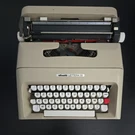 Vintage Olivetti Letter 35 Typewriter. Fixed Price $34.87.