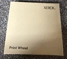 Xerox Print Wheel 9R81001, Courier 12. Fixed Price $12.99.