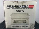Vintage Packard Bell PB10TX Electronic Typewriter Open Box Tested. Fixed Price $109.00.