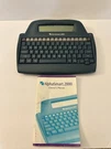 Alphasmart, 2000 Portable Keyboard Word Processor With Owners Manual. Fixed Price $74.99.