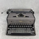 Vtg 1949 Royal Arrow Manual Typewriter With Hard Case Working. Fixed Price $105.00.